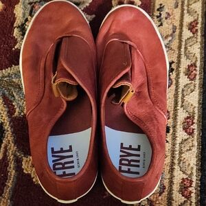Frye Men's Bold Red Loafers